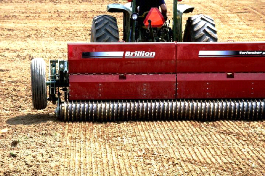 Cultipack Seeder in a firm bed